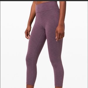 Lululemon high rise legging 25”
